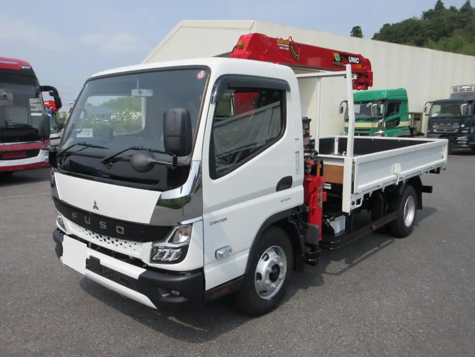 三菱 キャンター 小型 クレーン付 4段 ラジコンの中古トラック画像1