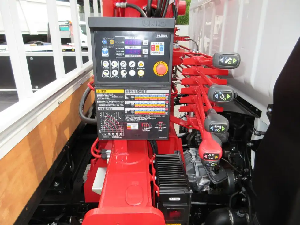 三菱 キャンター 小型 クレーン付 4段 ラジコンの中古トラック画像7
