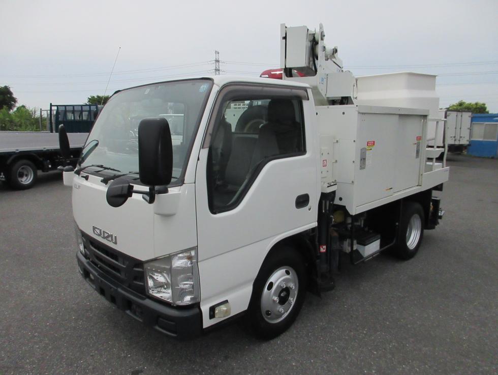 いすゞ エルフ 小型 高所・建柱車 高所作業車 TPG-NKR85AN