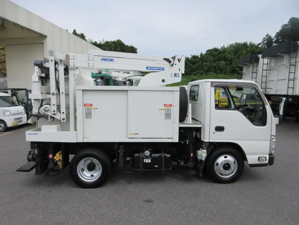 いすゞ エルフ 小型 高所・建柱車 高所作業車 TPG-NKR85ANの中古トラック画像2