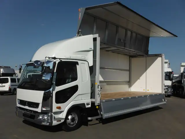 三菱 ファイター 中型/増トン ウイング エアサス ベッドの中古トラック画像8