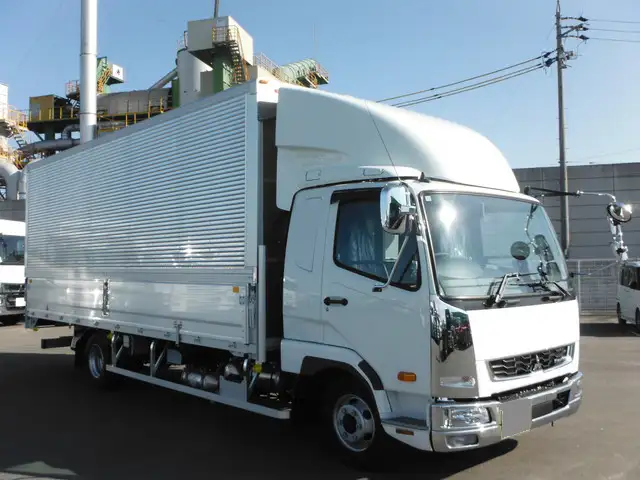 三菱 ファイター 中型/増トン ウイング エアサス ベッドの中古トラック画像3
