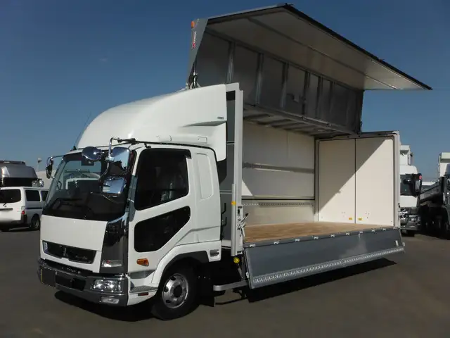 三菱 ファイター 中型/増トン ウイング エアサス ベッドの中古トラック画像8