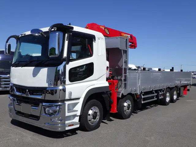 三菱 スーパーグレート 大型 クレーン付 アルミブロック 4段 の中古トラック【車両No.168582】