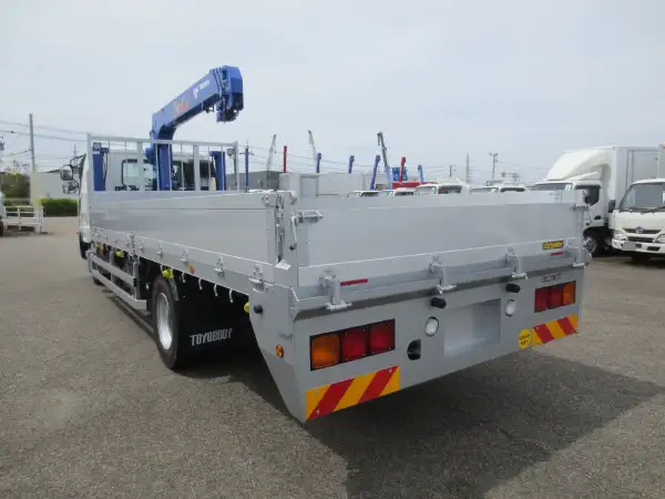 三菱 ファイター 中型/増トン 車両重機運搬 4段クレーン ラジコンの中古トラック画像6