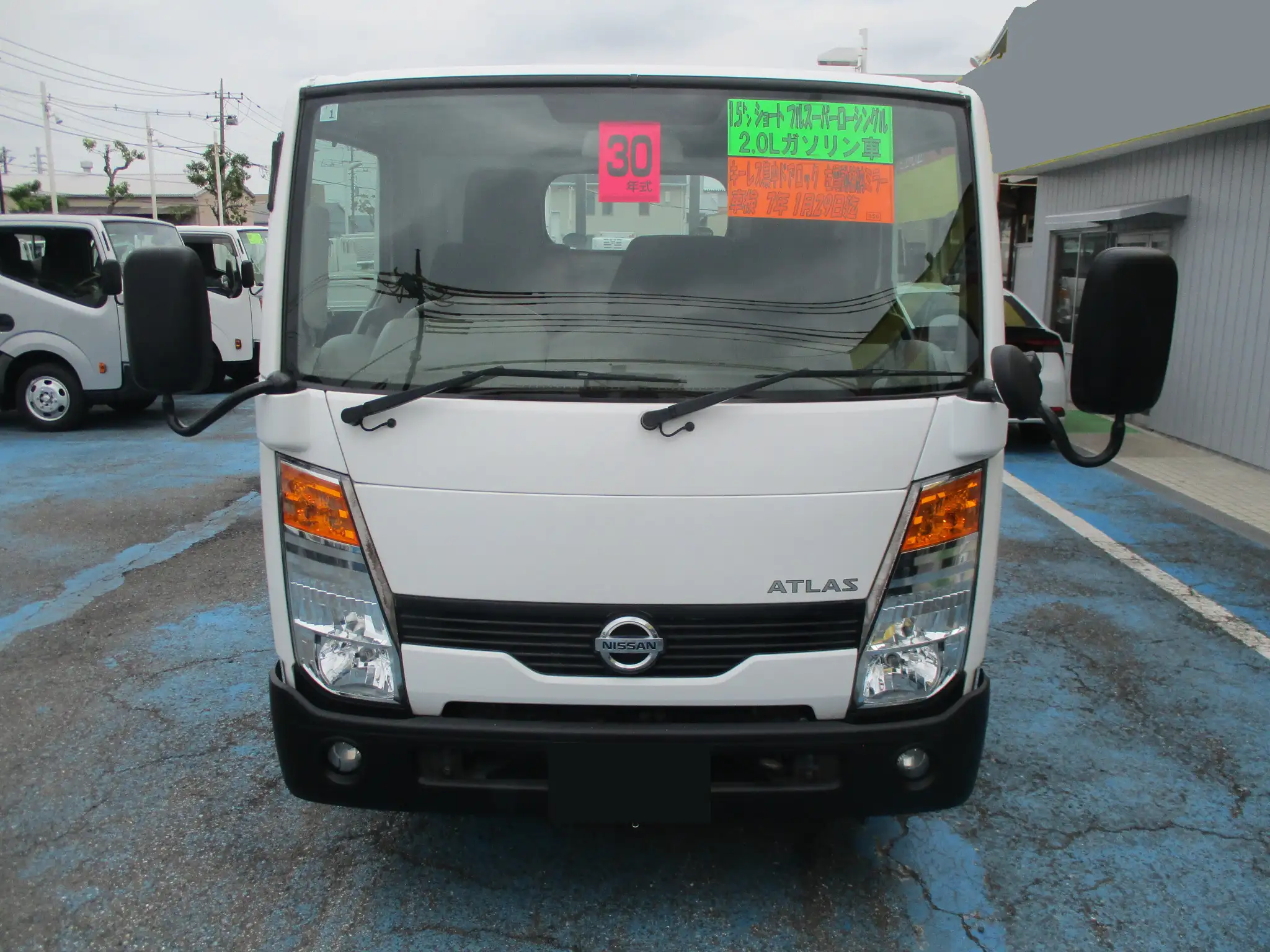 日産 アトラス 小型 平ボディ CBF-SQ1F24 H30の中古トラック画像2
