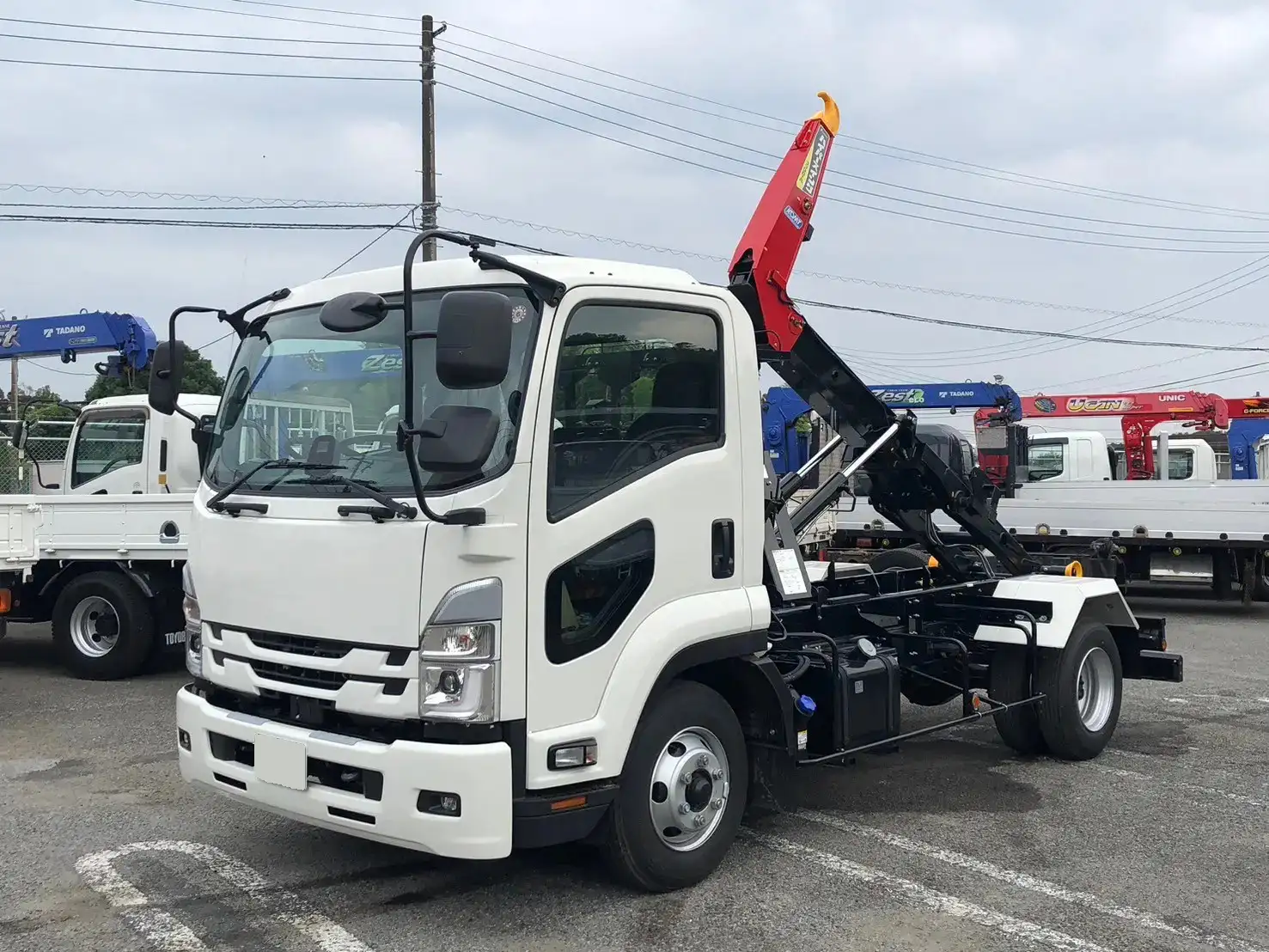 日産UD コンドル 中型/増トン アームロール ツインホイスト 2RG-BRR90S1の中古トラック画像1