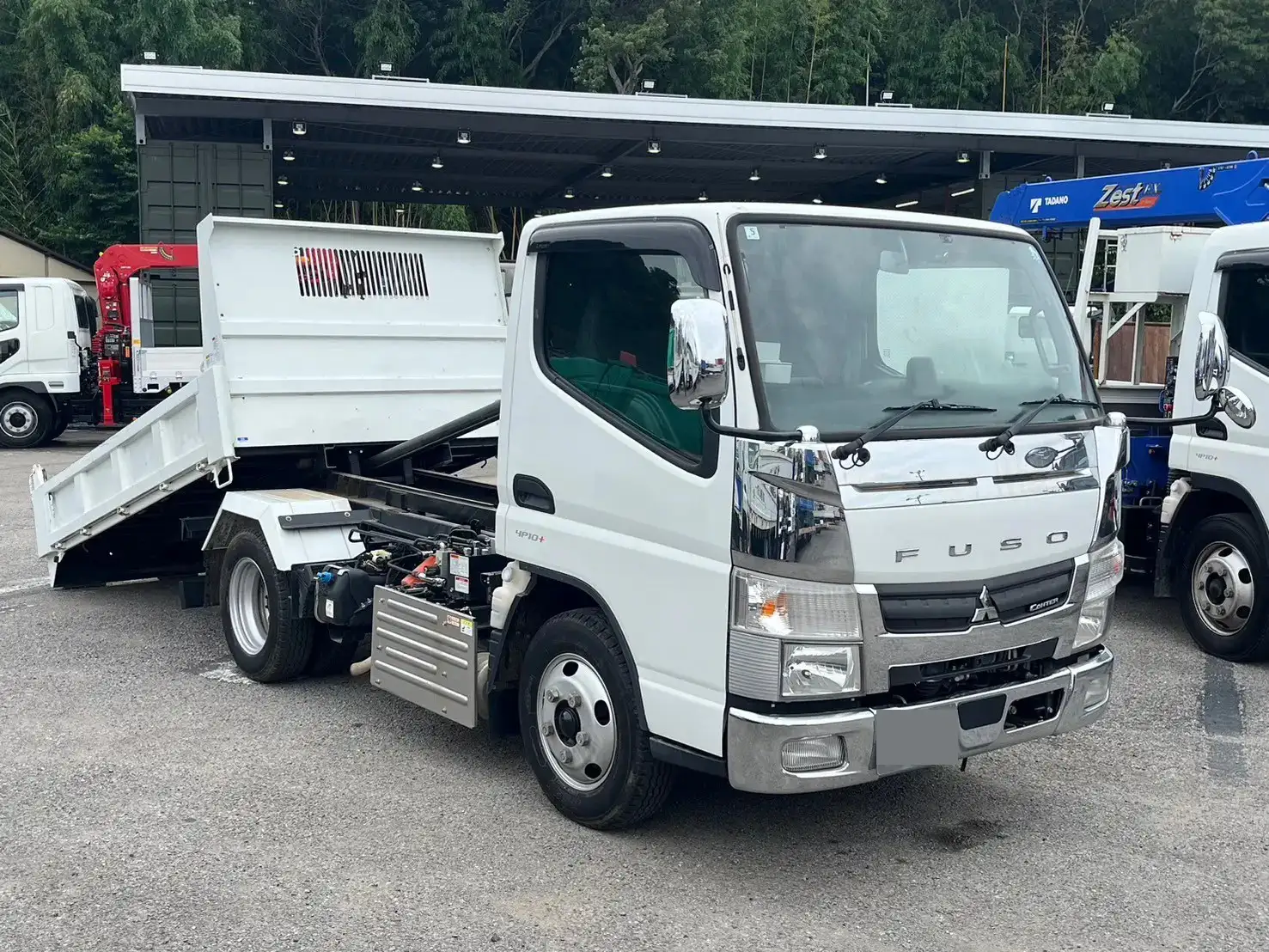三菱 キャンター 小型 ダンプ ローダー 2PG-FBA60の中古トラック画像3