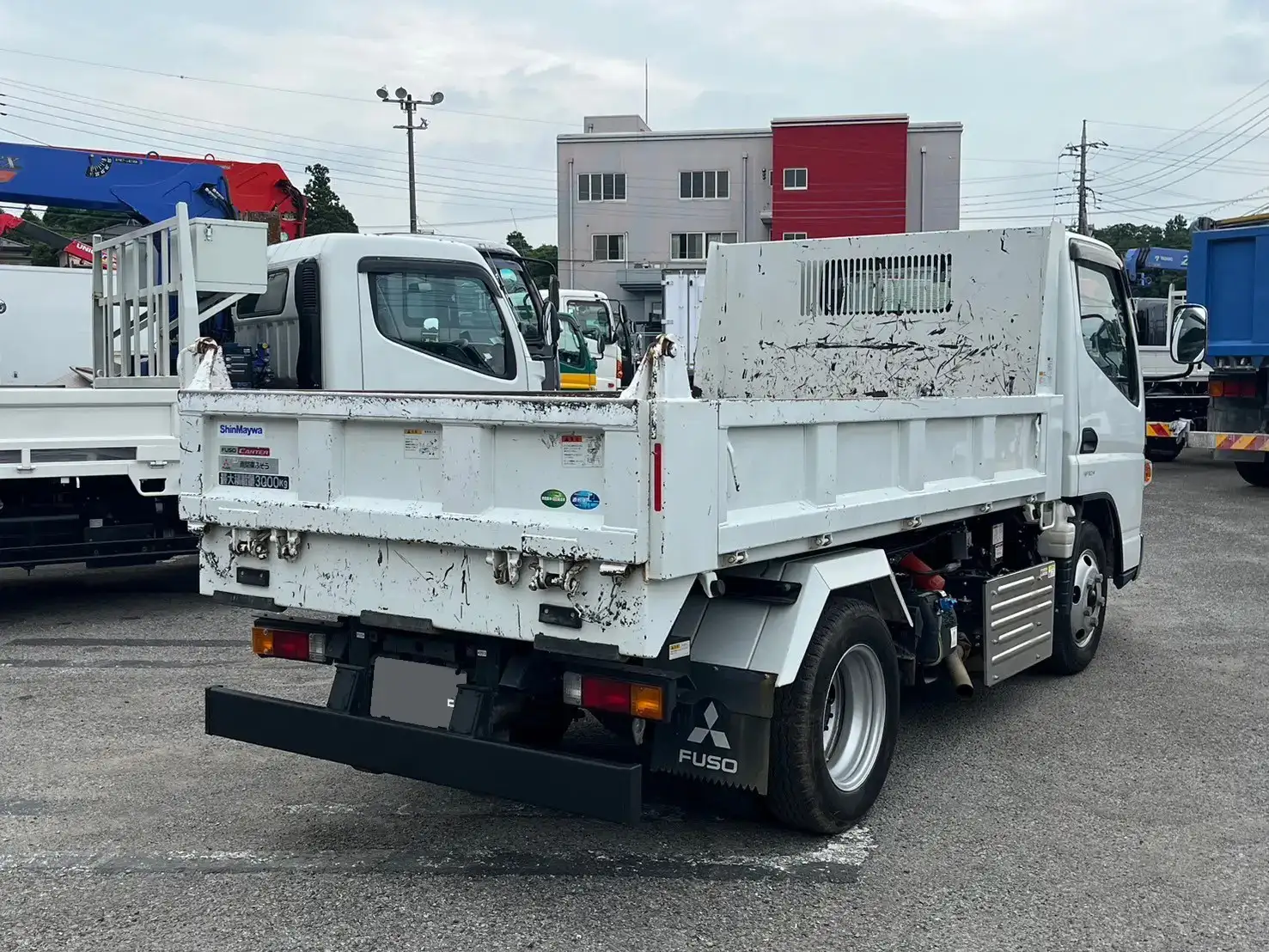 三菱 キャンター 小型 ダンプ ローダー 2PG-FBA60の中古トラック画像4