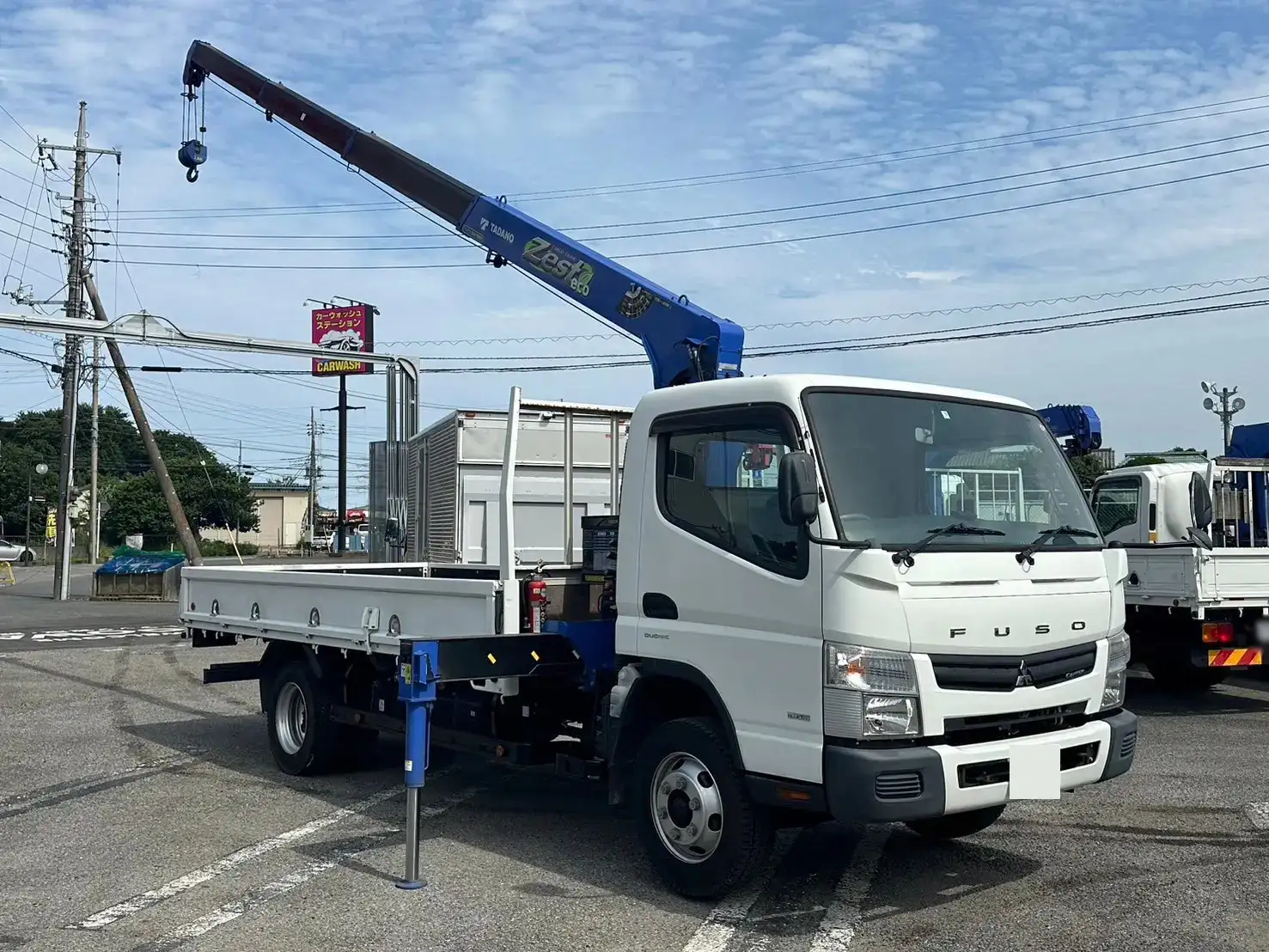 三菱 キャンター 小型 クレーン付 4段 ラジコンの中古トラック画像2