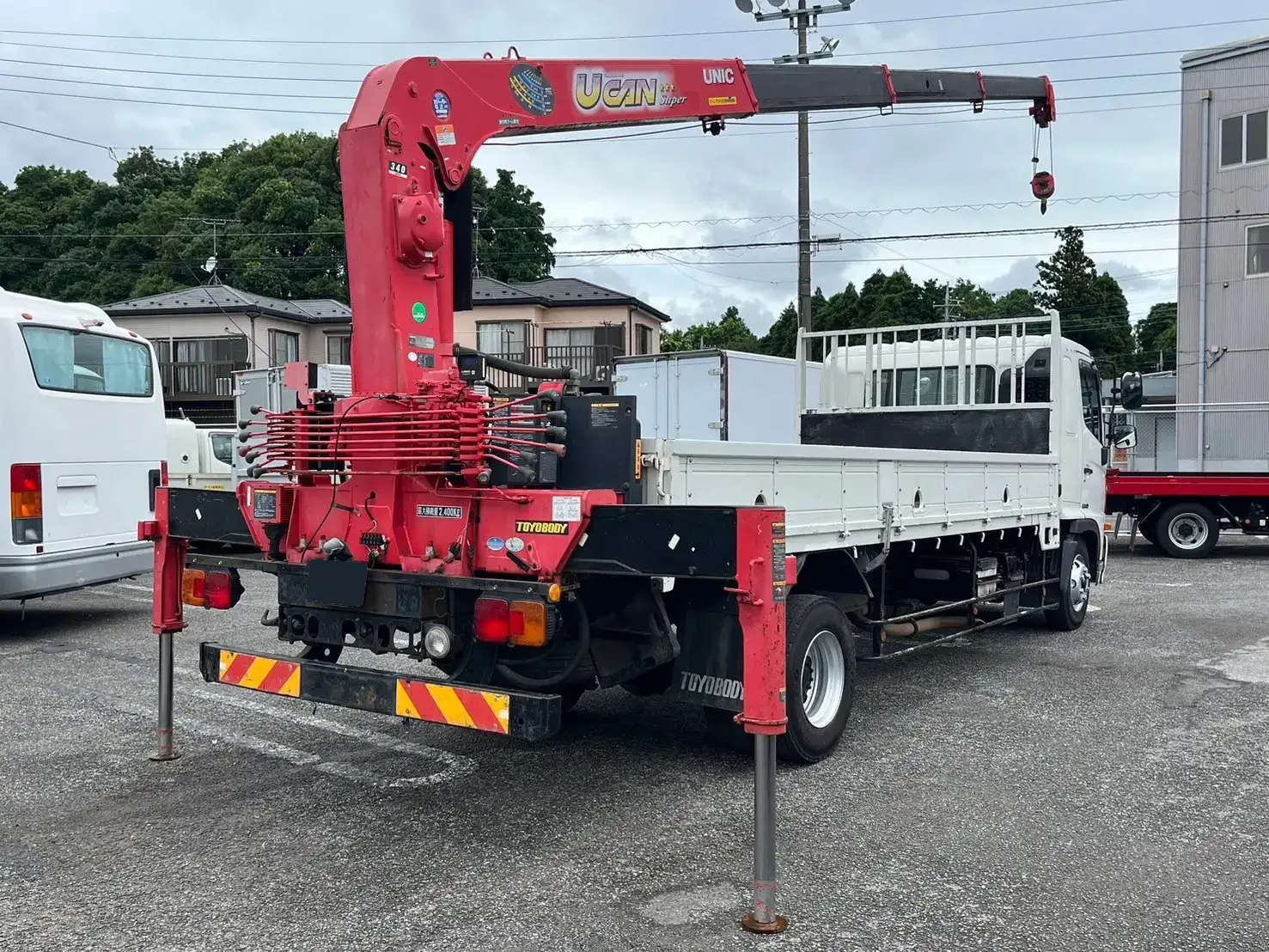 日野 レンジャー 中型/増トン クレーン付 4段 ラジコンの中古トラック画像3