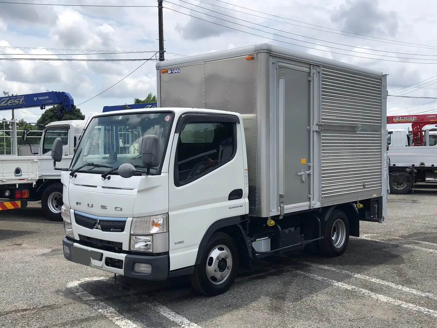 三菱 キャンター 小型 アルミバン 10尺