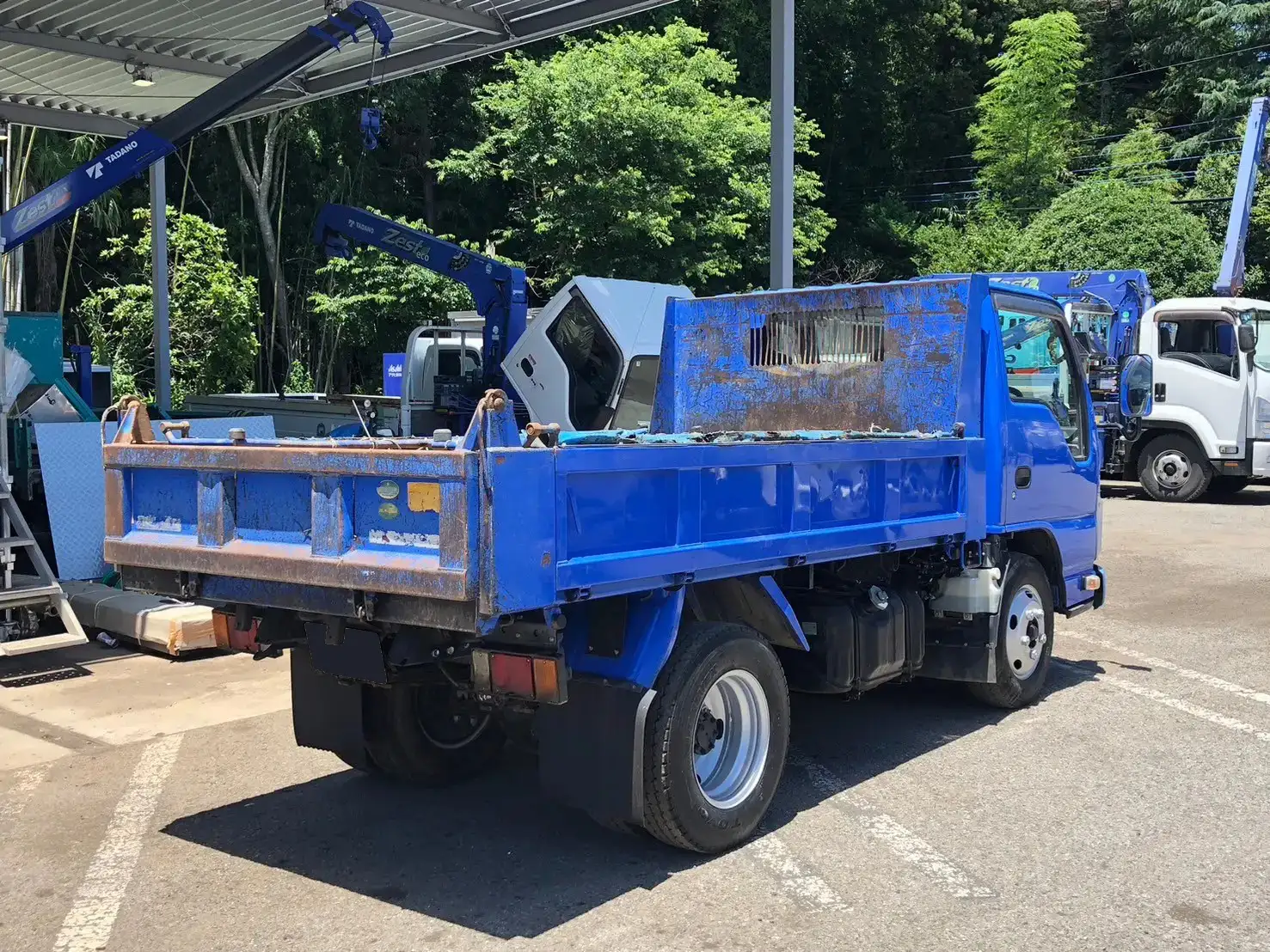 いすゞ エルフ 小型 ダンプ 強化 コボレーンの中古トラック画像3