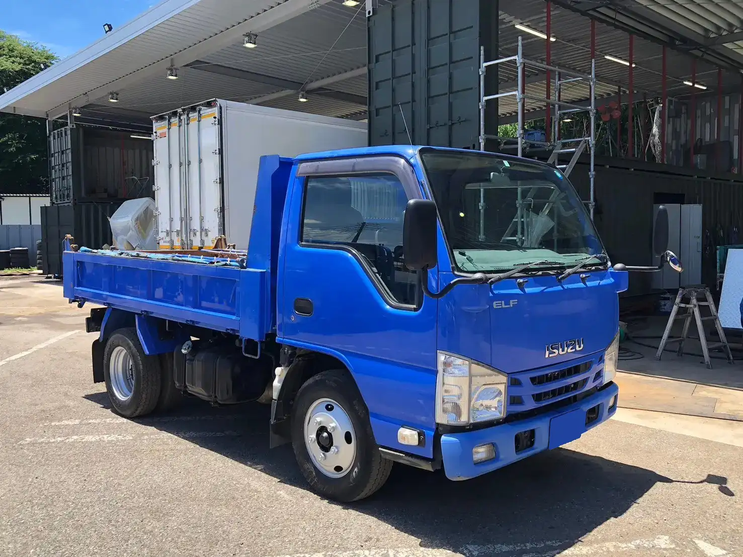 いすゞ エルフ 小型 ダンプ 強化 コボレーンの中古トラック画像2