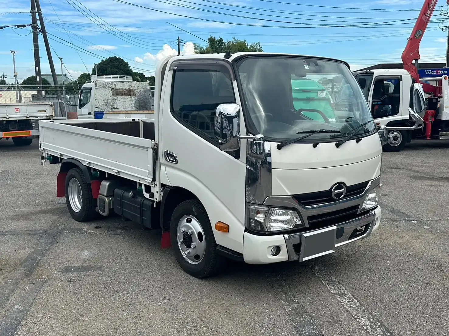 日野 デュトロ 小型 平ボディ TKG-XZU675M H31/R1の中古トラック画像2