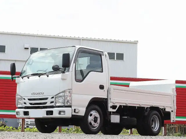 いすゞ エルフ 小型 平ボディ パワーゲート TRG-NJR85A｜画像1