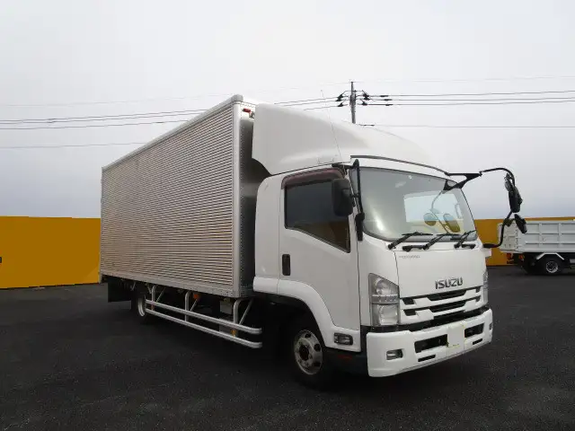 いすゞ フォワード 中型/増トン アルミバン エアサス センターローラーの中古トラック画像2