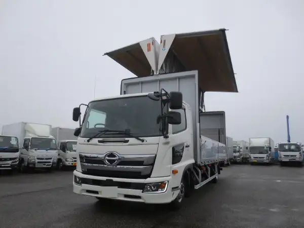 日野 レンジャー 中型/増トン ウイング パワーゲート エアサス の中古トラック【車両No.168636】