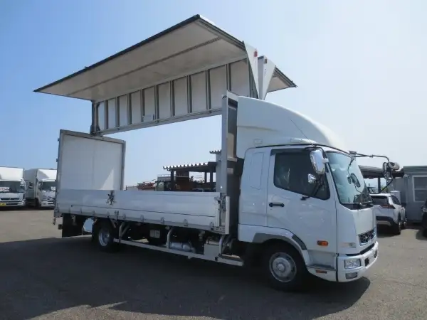 三菱 ファイター 中型/増トン ウイング エアサス ベッドの中古トラック画像10