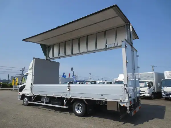 三菱 ファイター 中型/増トン ウイング エアサス ベッドの中古トラック画像11