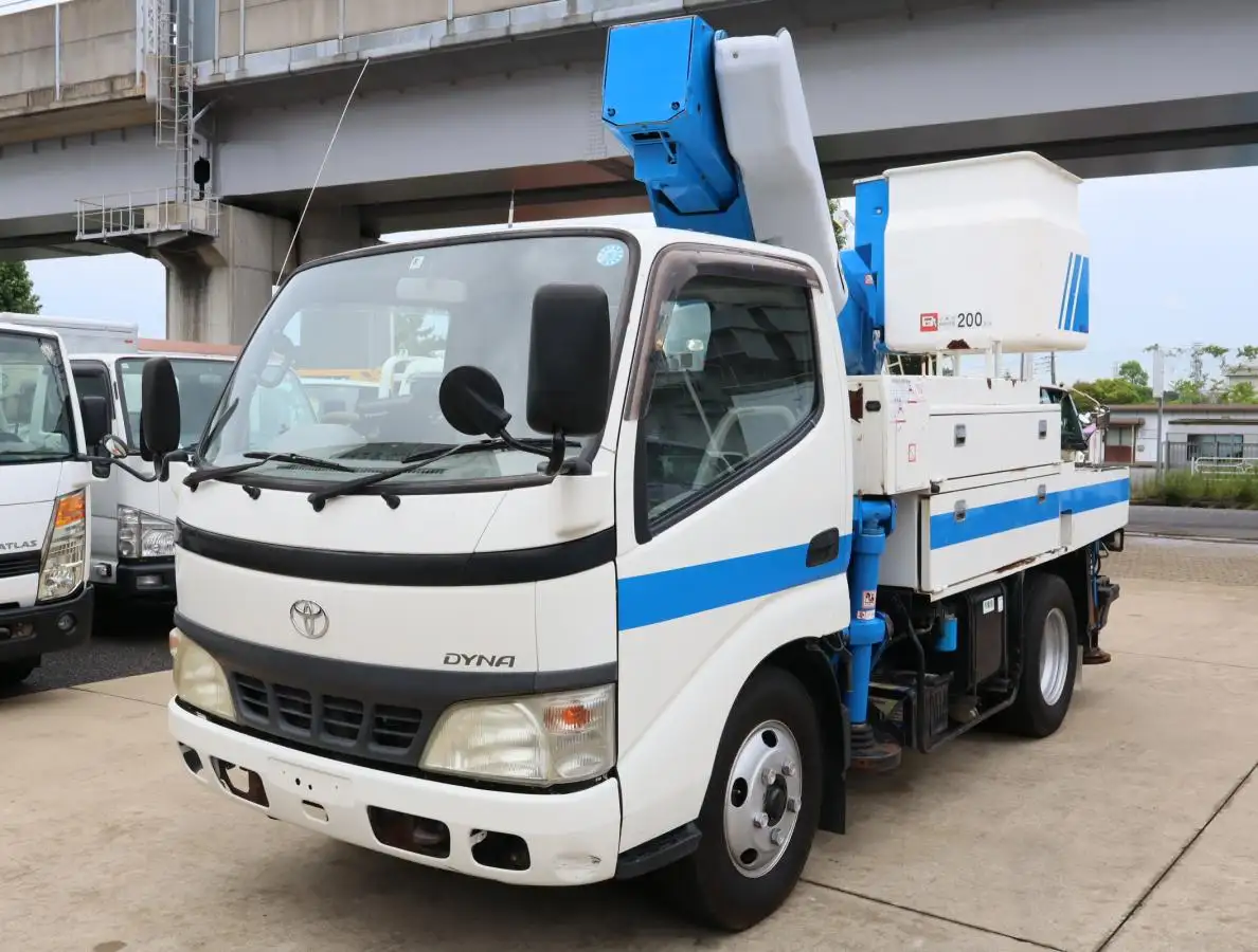 トヨタ ダイナ 小型 高所・建柱車 高所作業車 電工仕様の中古トラック画像1