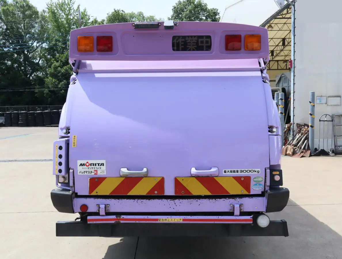 いすゞ エルフ 小型 パッカー車 巻き込み式 回転ダンプ式の中古トラック画像3