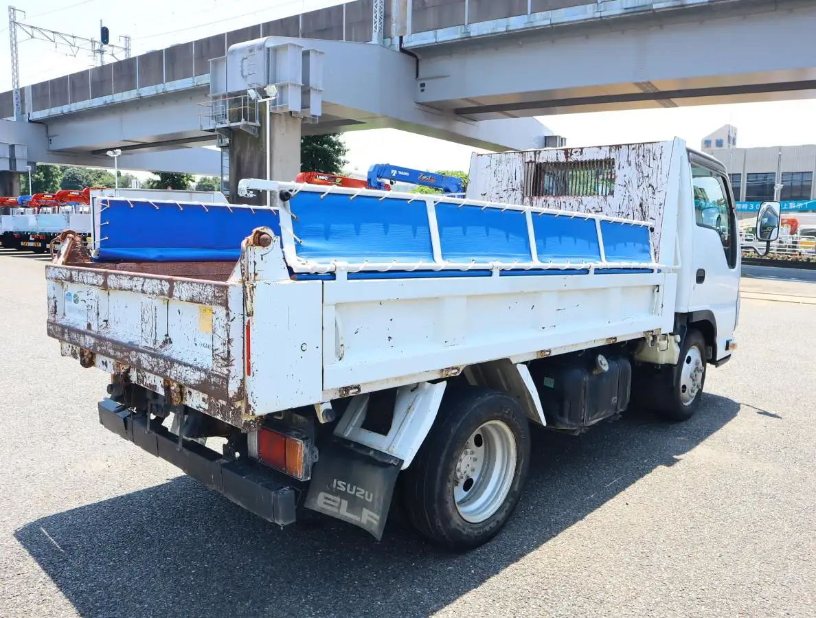 いすゞ エルフ 小型 ダンプ 強化 コボレーンの中古トラック画像3