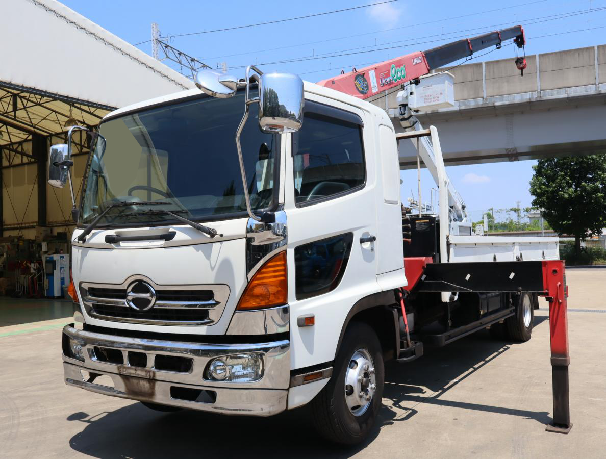 日野 デュトロ 小型 平ボディ パワーゲート 床鉄板 の中古トラック【車両No.120799】