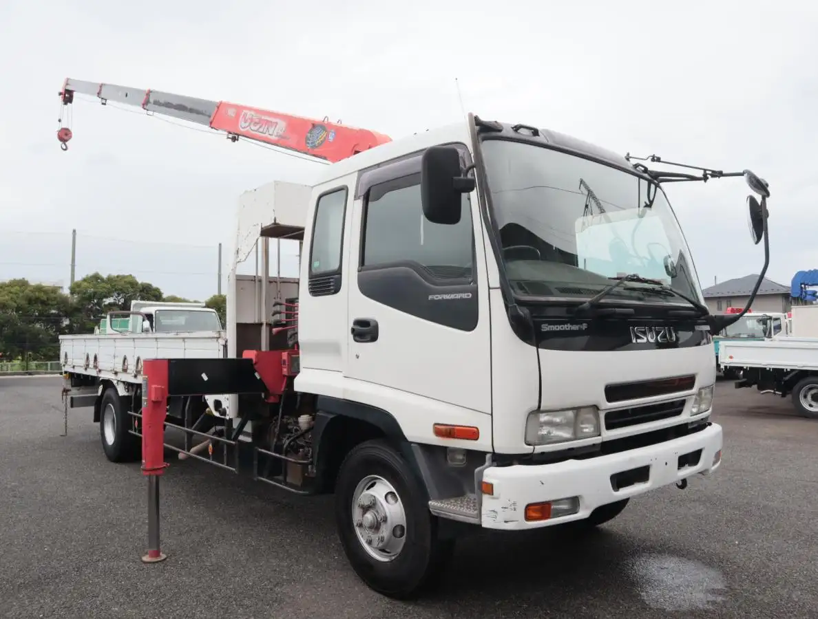 いすゞ フォワード 中型/増トン クレーン付 4段 ラジコンの中古トラック画像2