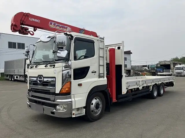 日野 プロフィア 大型 車両重機運搬 セルフローダー BDG-FQ1ETYA