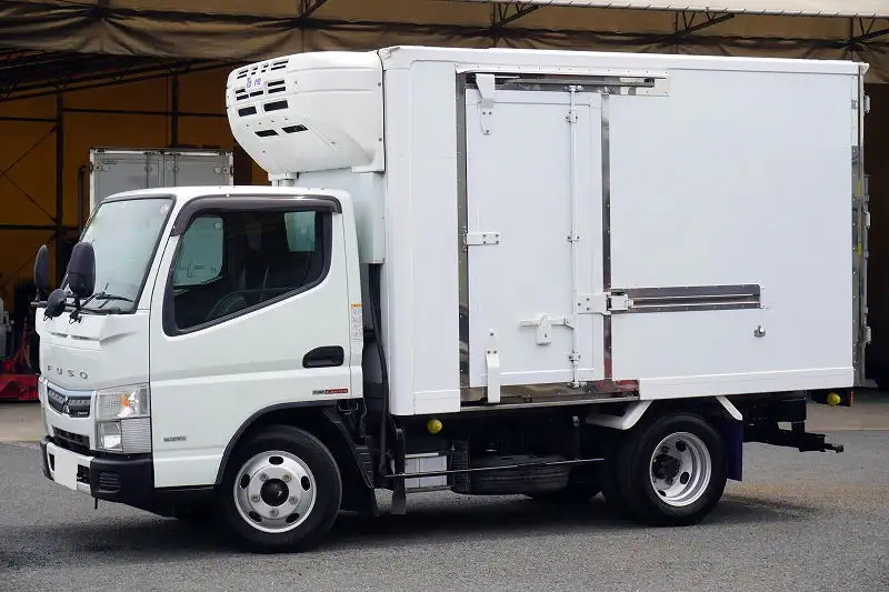 三菱 キャンター 小型 冷凍冷蔵 低温 サイドドアの中古トラック画像1