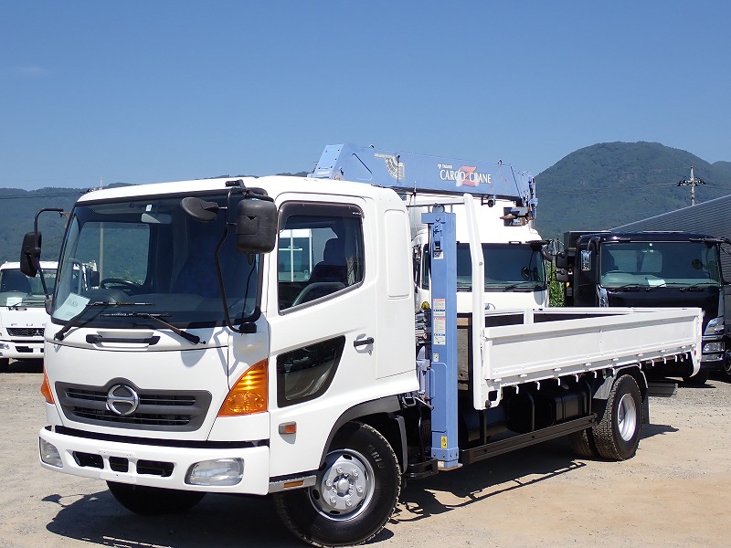 日野 レンジャー 中型/増トン 車両重機運搬 セルフローダー KK-FD1JKEA