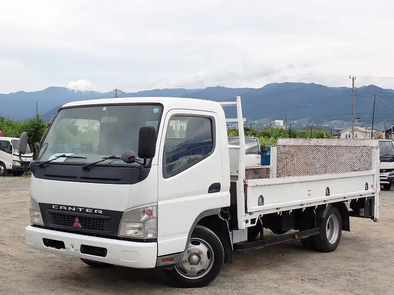 三菱 キャンター 小型 平ボディ パワーゲート PA-FE82DE の中古トラック【車両No.168807】