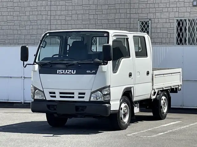 いすゞ エルフ 小型 平ボディ Wキャブ KR-NHS69A の中古トラック【車両No.168771】