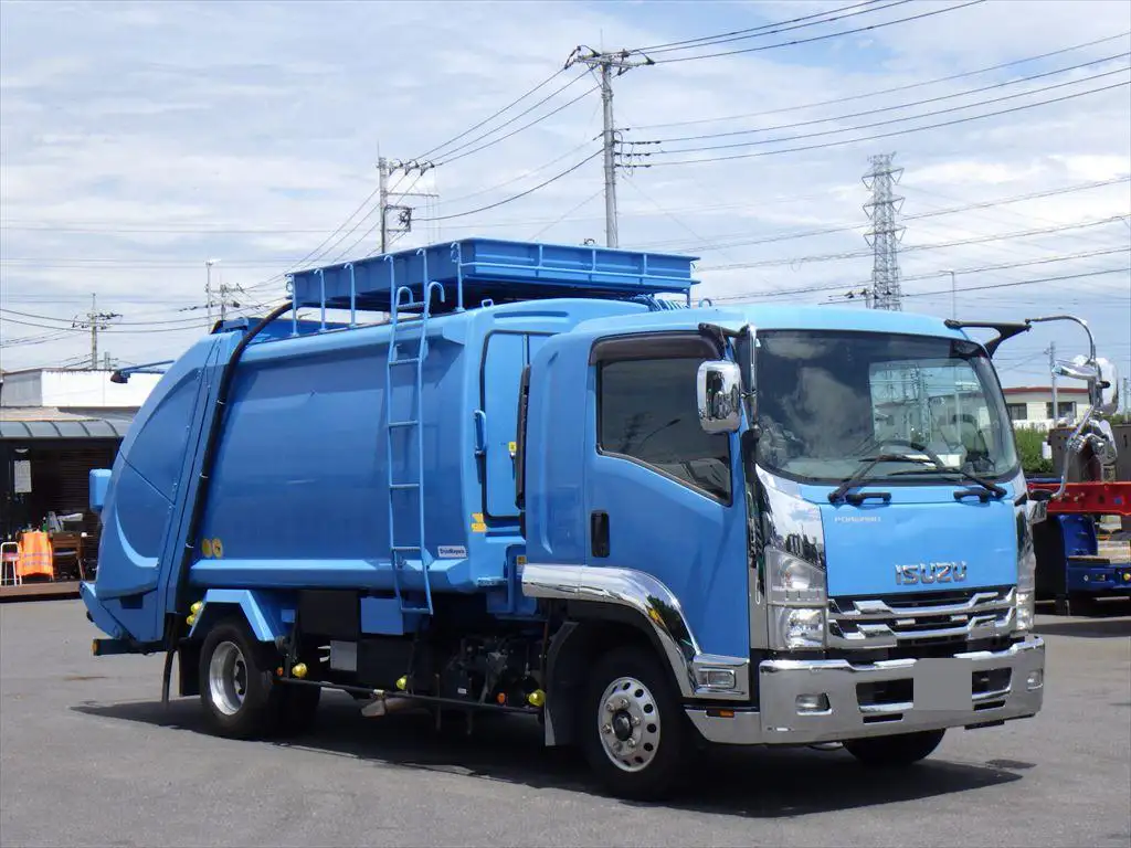 いすゞ フォワード 中型/増トン パッカー車 プレス式 ベッドの中古トラック画像2