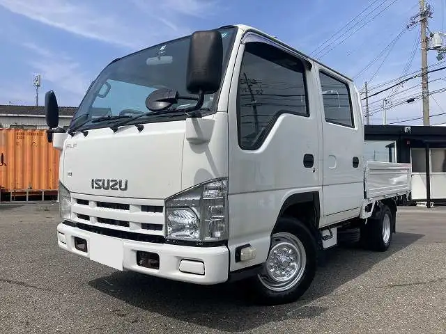 いすゞ エルフ 小型 平ボディ Wキャブ SKG-NHR85A の中古トラック【車両No.168859】