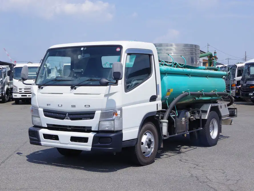 三菱 キャンター 小型 タンク車 バキューム TKG-FEB90 の中古トラック【車両No.168838】