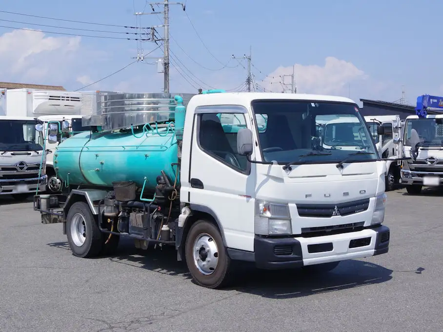 三菱 キャンター 小型 タンク車 バキューム TKG-FEB90の中古トラック画像2