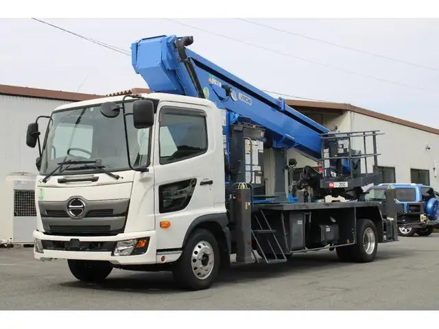 日野 レンジャー 中型/増トン 高所・建柱車 高所作業車 ｜画像1