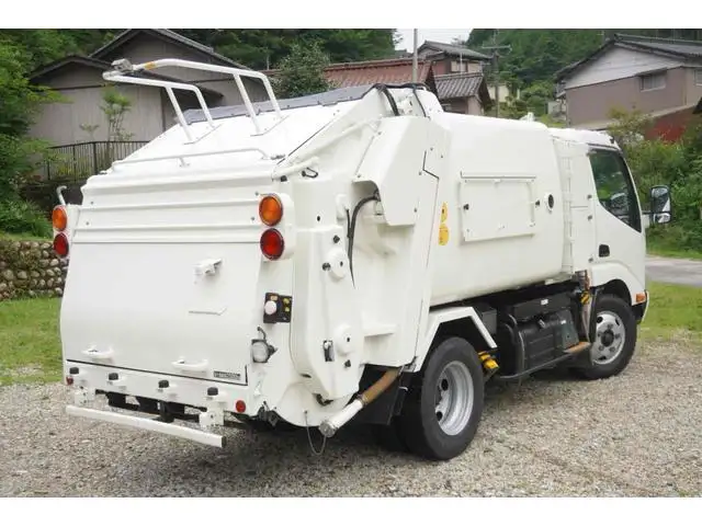 日野 デュトロ 小型 パッカー車 巻き込み式 回転ダンプ式の中古トラック画像2