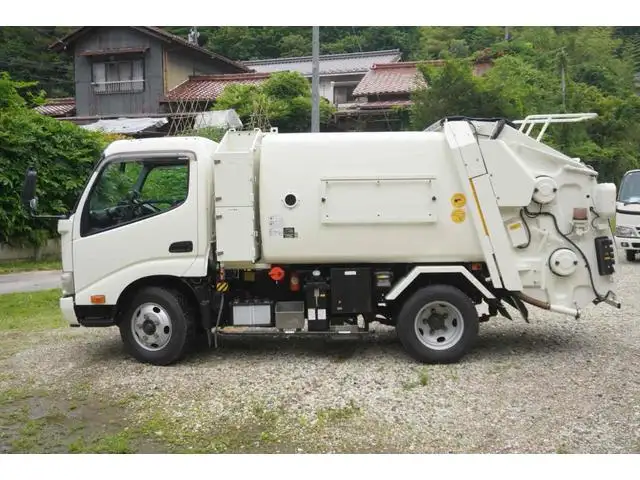 日野 デュトロ 小型 パッカー車 巻き込み式 回転ダンプ式の中古トラック画像3