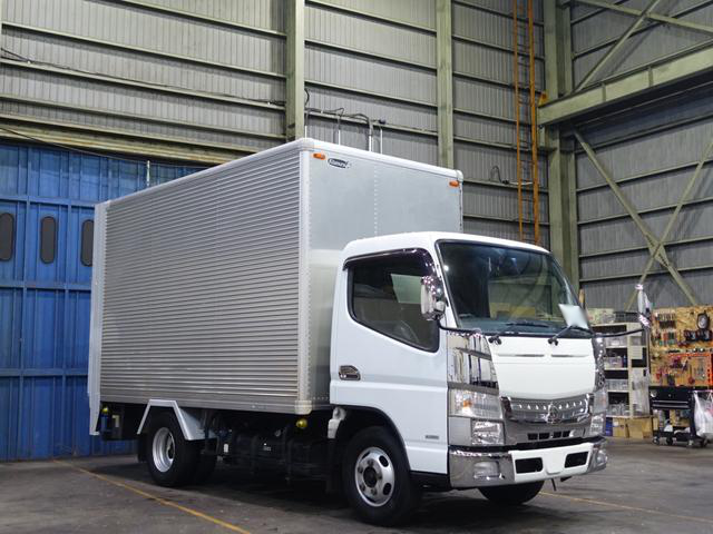 三菱 キャンター 小型 アルミバン セミロング TRG-FEA2W