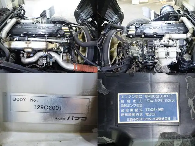 三菱 ファイター 中型/増トン ウイング エアサス ベッドの中古トラック画像14