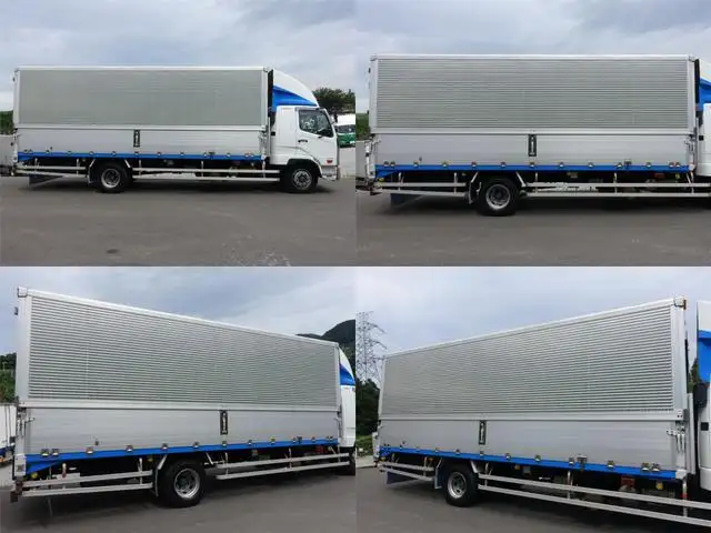 三菱 ファイター 中型/増トン ウイング エアサス ベッドの中古トラック画像3