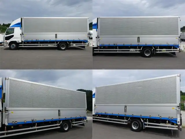 三菱 ファイター 中型/増トン ウイング エアサス ベッドの中古トラック画像5