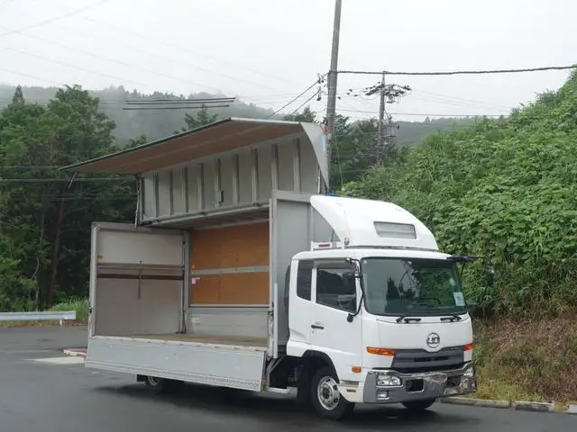 日産UD コンドル 中型/増トン ウイング パワーゲート エアサスの中古トラック画像1