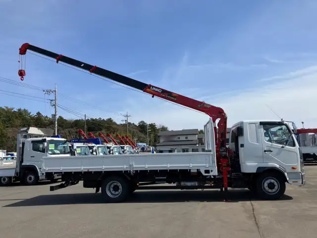 三菱 ファイター 中型/増トン クレーン付 4段 ラジコンの中古トラック画像4