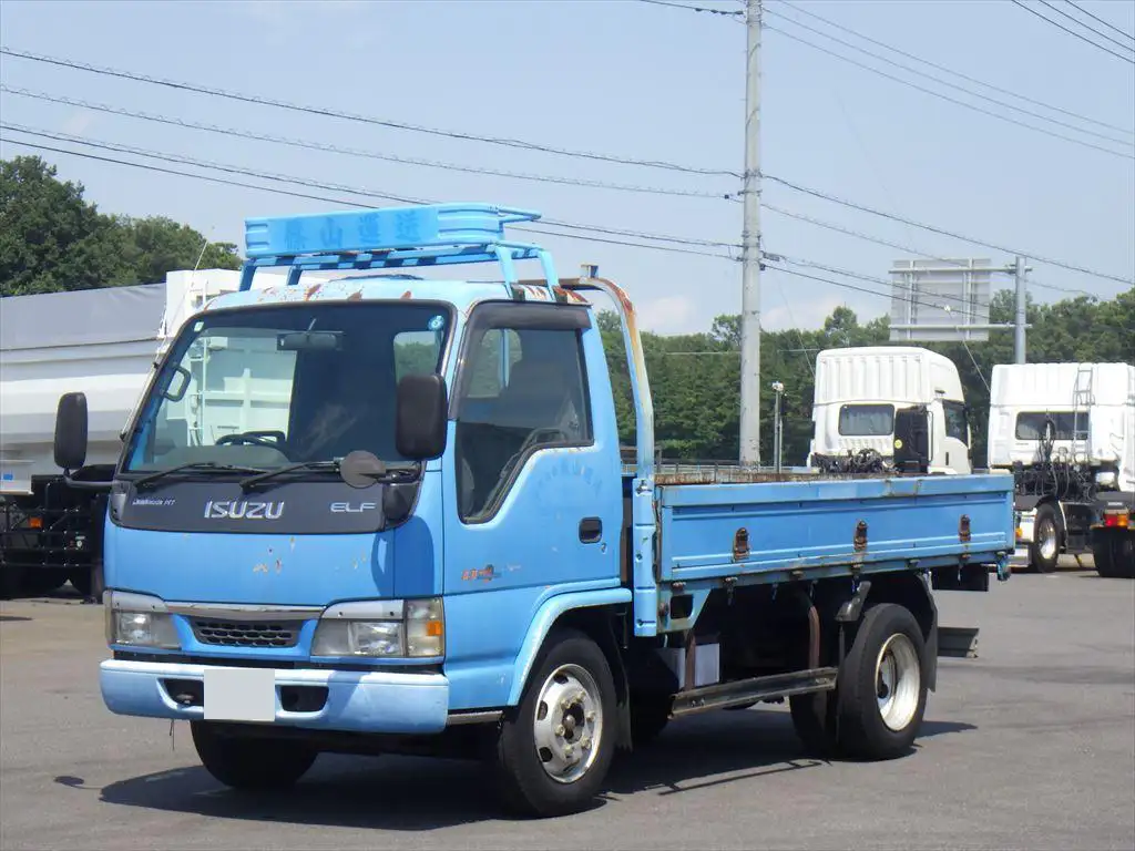 いすゞ エルフ 小型 平ボディ 床鉄板 KR-NKR81GN の中古トラック【車両No.169023】