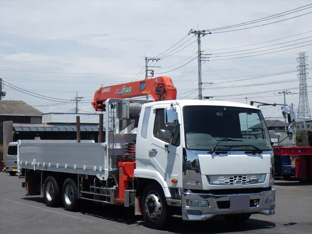 三菱 ファイター 中型/増トン クレーン付 4段 ラジコンの中古トラック画像2