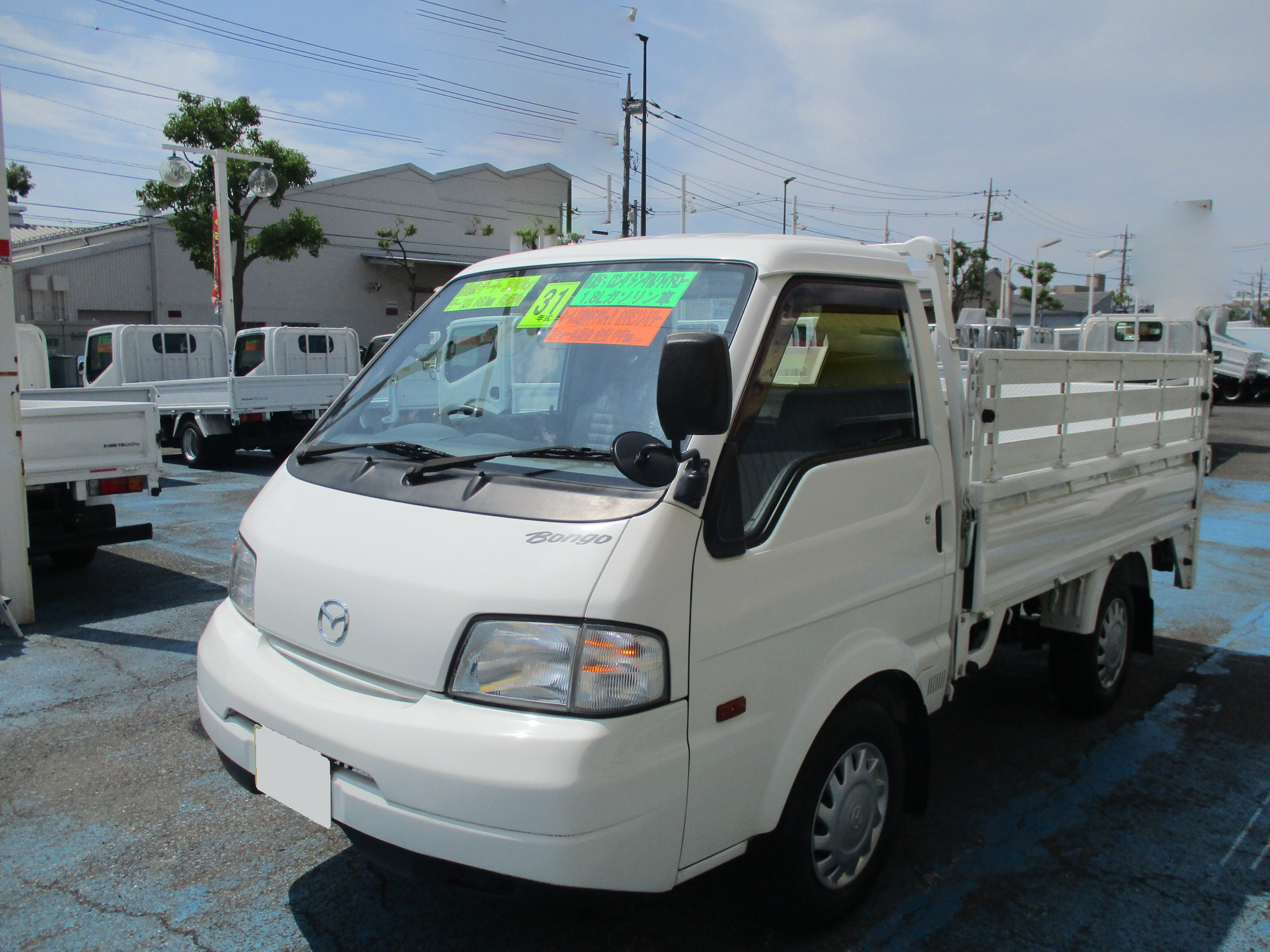 マツダ ボンゴ 小型 平ボディ ショート DBF-SLP2T